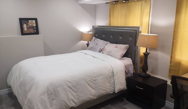 Comfortable 2-bedroom walk out basement