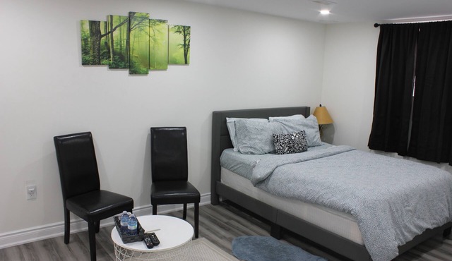 Comfortable studio basement near KW airport and Chicopee in Kitchener