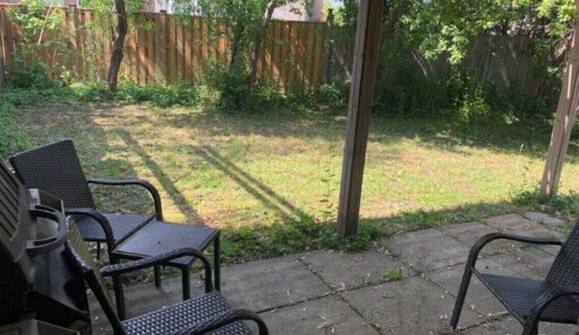 Ground floor 2 bedroom with backyard good layout