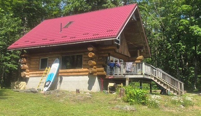 Lake Front Log Cabin