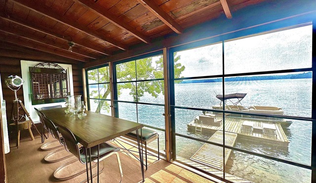 *LOONS LANDING * Gull Lake 2 Cottages + Sauna + Fishing + 700 FT Lake Frontage