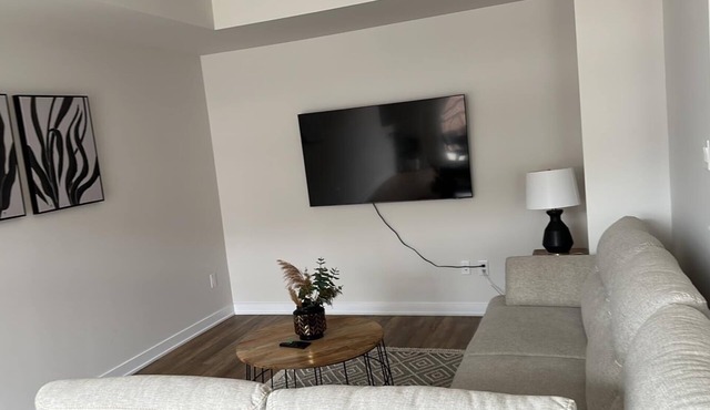 Luxurious 2 bedroom house.Close to amenities, airport,downtown and EY centre.