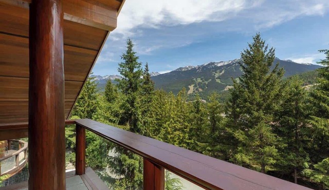 Luxury view chalet with hot tub