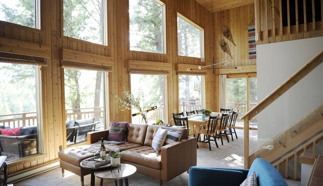 Mid Century Mountain Modern Cabin