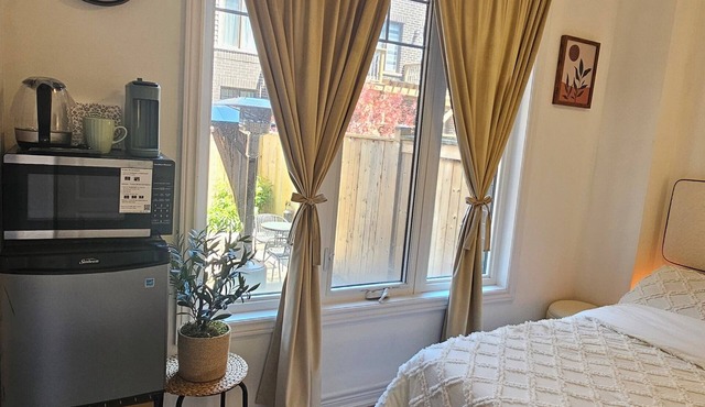 Modern Bedroom with Private Bathroom in Niagara Region