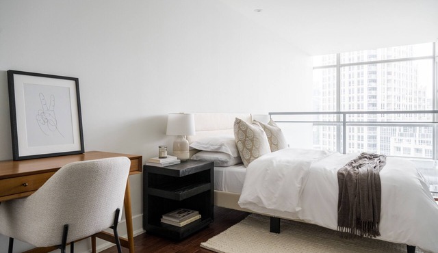 Modern Lakefront Loft | Sunset Balcony