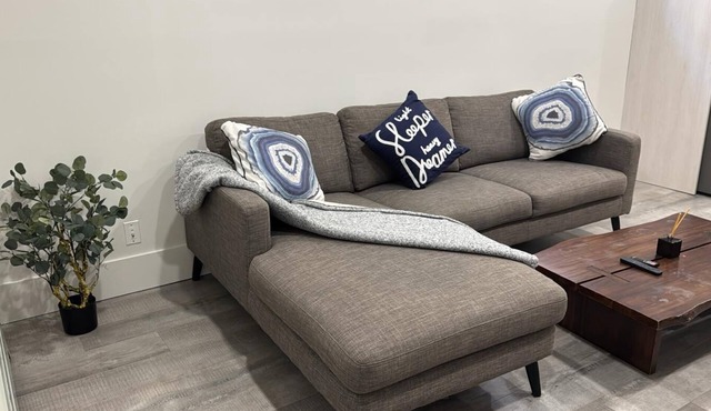 Modern suite with luxury finsih