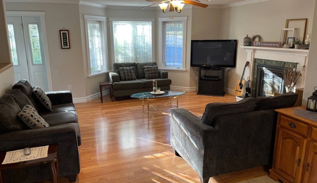 Nestled in the beautiful Humber Valley, come in and relax!