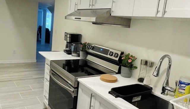 New, Clean and Comfortable Apartment with Private Entrance.