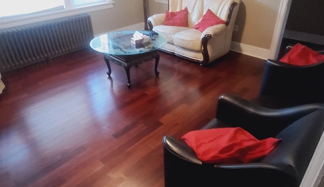 Older 3 bedroom home, fully furnished, two minutes to Marine gateway skytrain