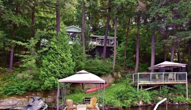 Private 4 Season Waterfront Cottage - 2 hrs from TO -Great Swimming/FAST WI-FI