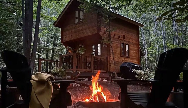 ↟ Private Off-Grid Nature Spa Retreat | Luxury Vista Cabin