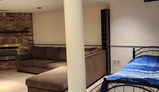 Rental Basement Apartment. Great location, parking, separate entrance, private.
