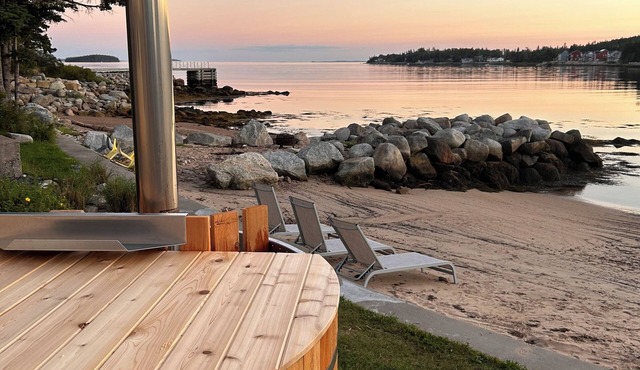 Romantic Oceanfront Cottage | Private Wood-Fired Hot Tub | Near Halifax