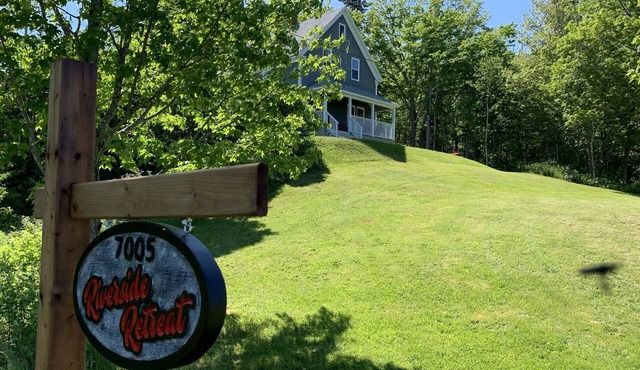 Situated on the beautiful Cabot Trail overlooking the Margaree river