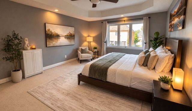 Sleeps 14 · 20-ft Ceilings · Two Living Rooms · Pearson ~15 Min in Brampton