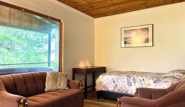 Small Cabin with gorgeous view and lake access