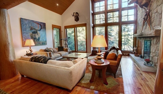 Spectacular 5BR Whistler Chalet located in Private Ski-in Ski-out Location!