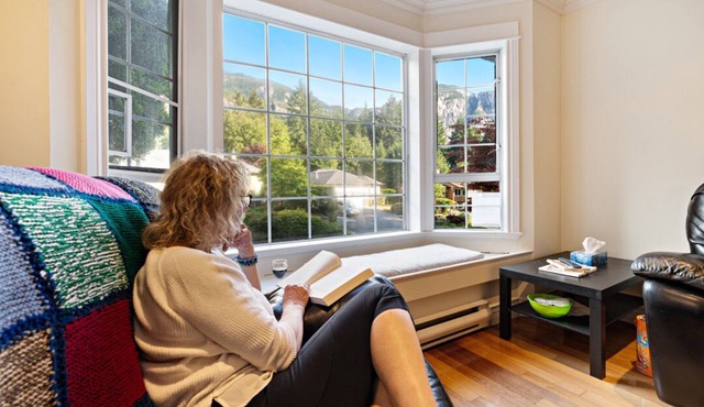 Squamish Outdoor Retreat with great location, views and outdoor space.
