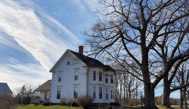 Stunning Century Home with Fundy views in a quiet, peaceful location.
