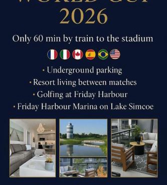 Stunning Stayz Luxury 2 King Suite at Friday Harbour Resort Marina Walk & Parking
