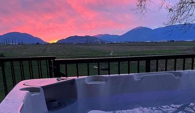 Sunset View Chilliwack BC-you always get cinnamon rolls or crepes for breakfast!