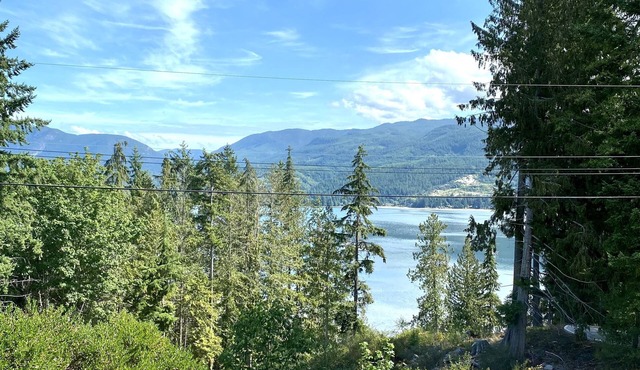tonic time BC Sunshine Coast - mountain & inlet view