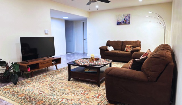 Two bedroom basement Suite