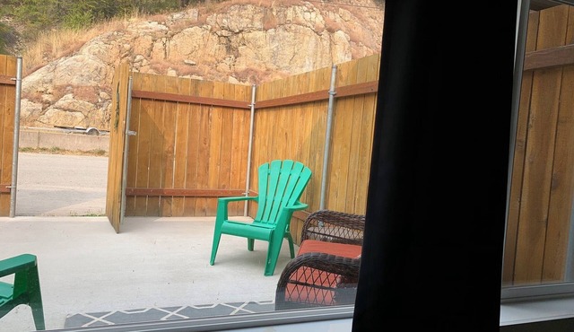Two bedroom vacation suite on Lower Arrow Lake near Castlegar, BC.