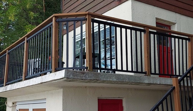 Two Story Boathouse Located On East Side of Lake Simcoe