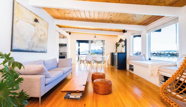 Vancouvers Largest Float Home Ocean & City Views