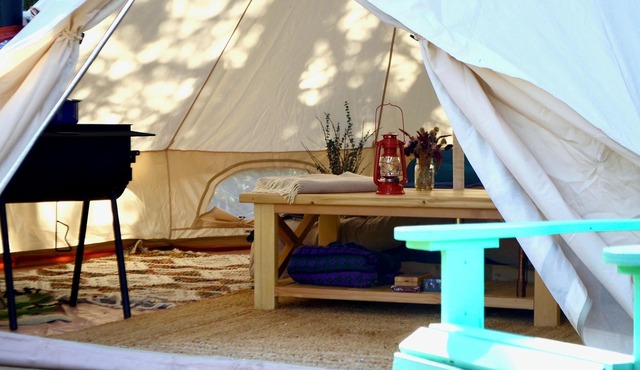 Willow Riverfront Bell Tent Retreat