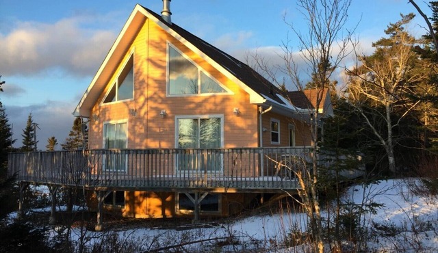 Yellownose House by the sandy beach