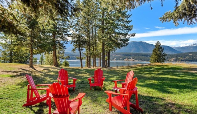 Ziggy | Pvt Beach Access | Lake Views | Fireplaces